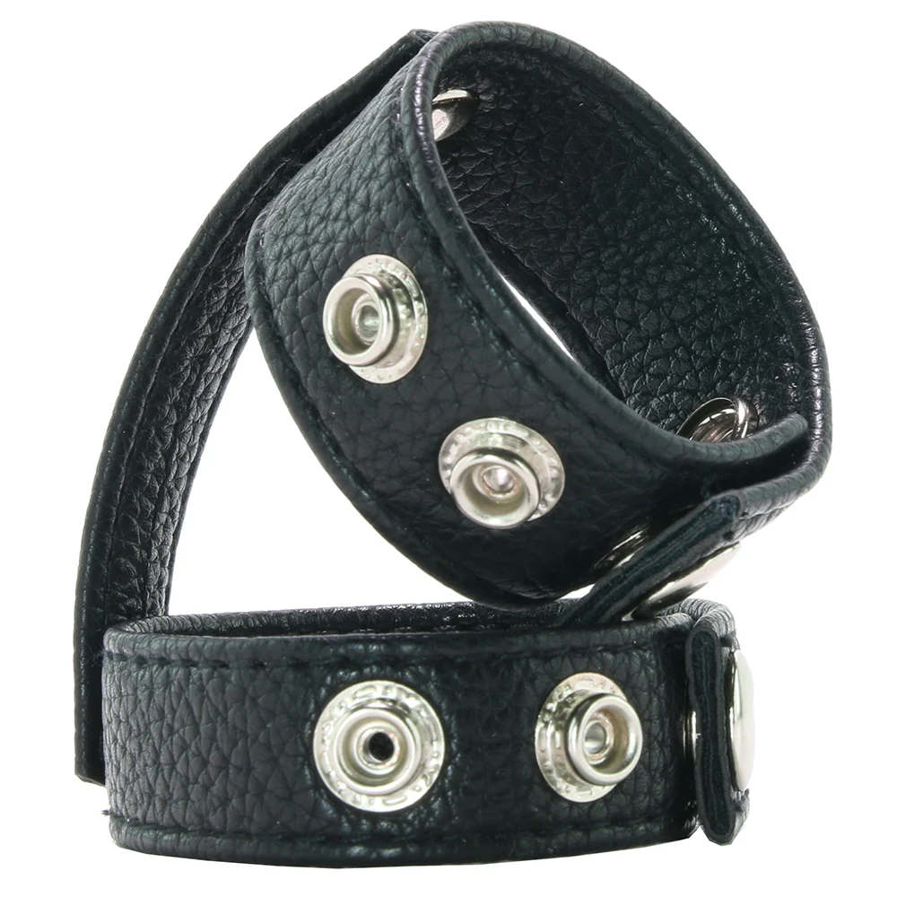 Blue Line Duo Snap Cock and Ball Ring - Image 2