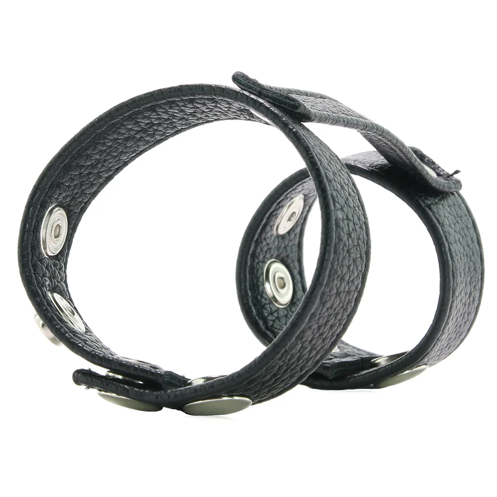 Blue Line Duo Snap Cock and Ball Ring - Image 3