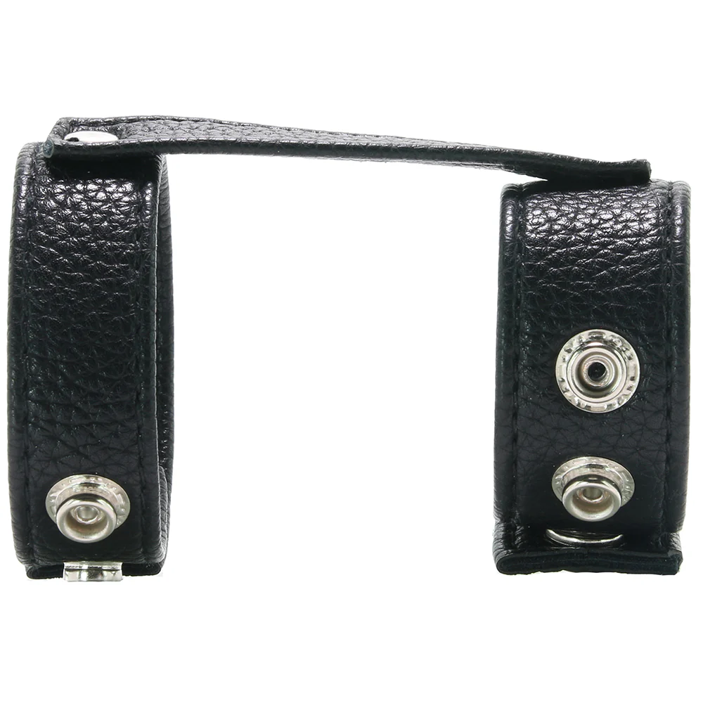Blue Line Duo Snap Cock and Ball Ring - Image 5