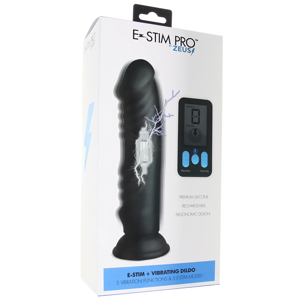 E-Stim Pro Vibrating Dildo - Image 6