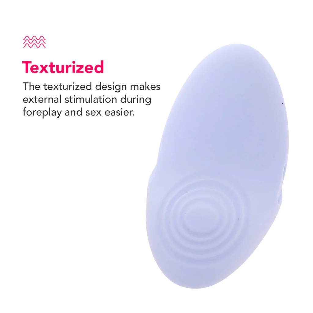 Echo 2 Flexible Panty and Finger Vibe in Sky Blue - Image 4