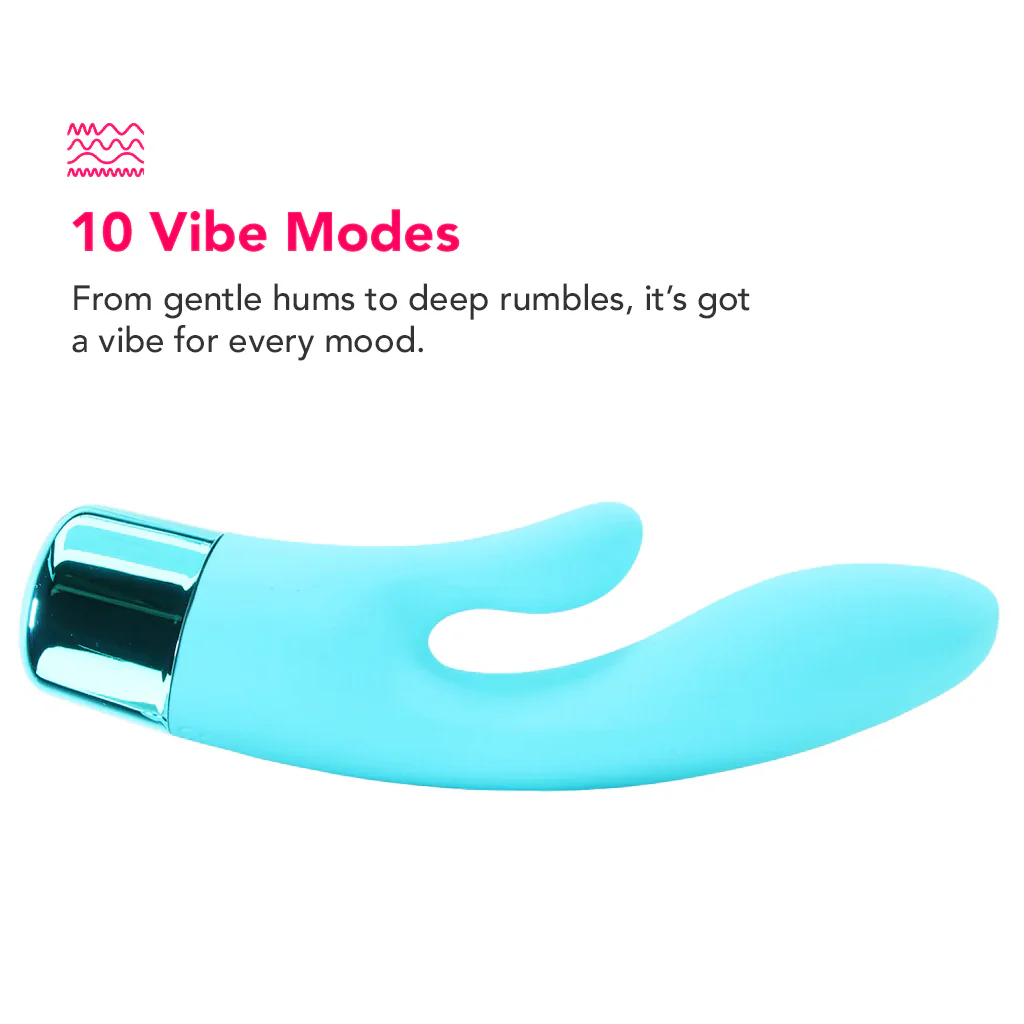 Eden Lover 10 Function Silicone Rabbit Vibe - Image 3