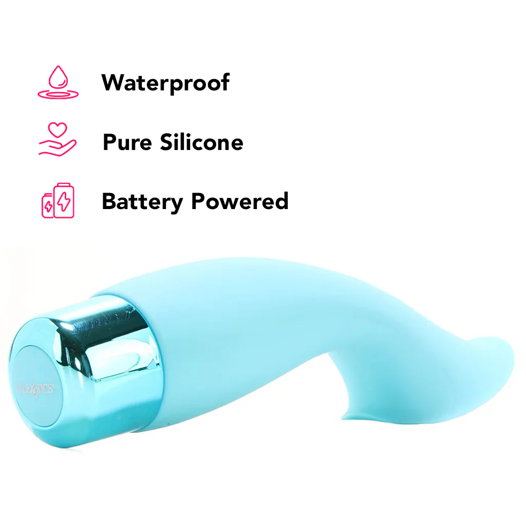 Eden Silicone Climaxer Vibe in Teal - Image 5