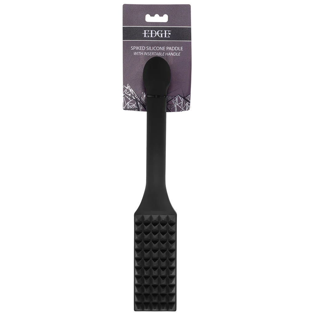 Edge Spiked Silicone Paddle with Insertable Handle - Image 9