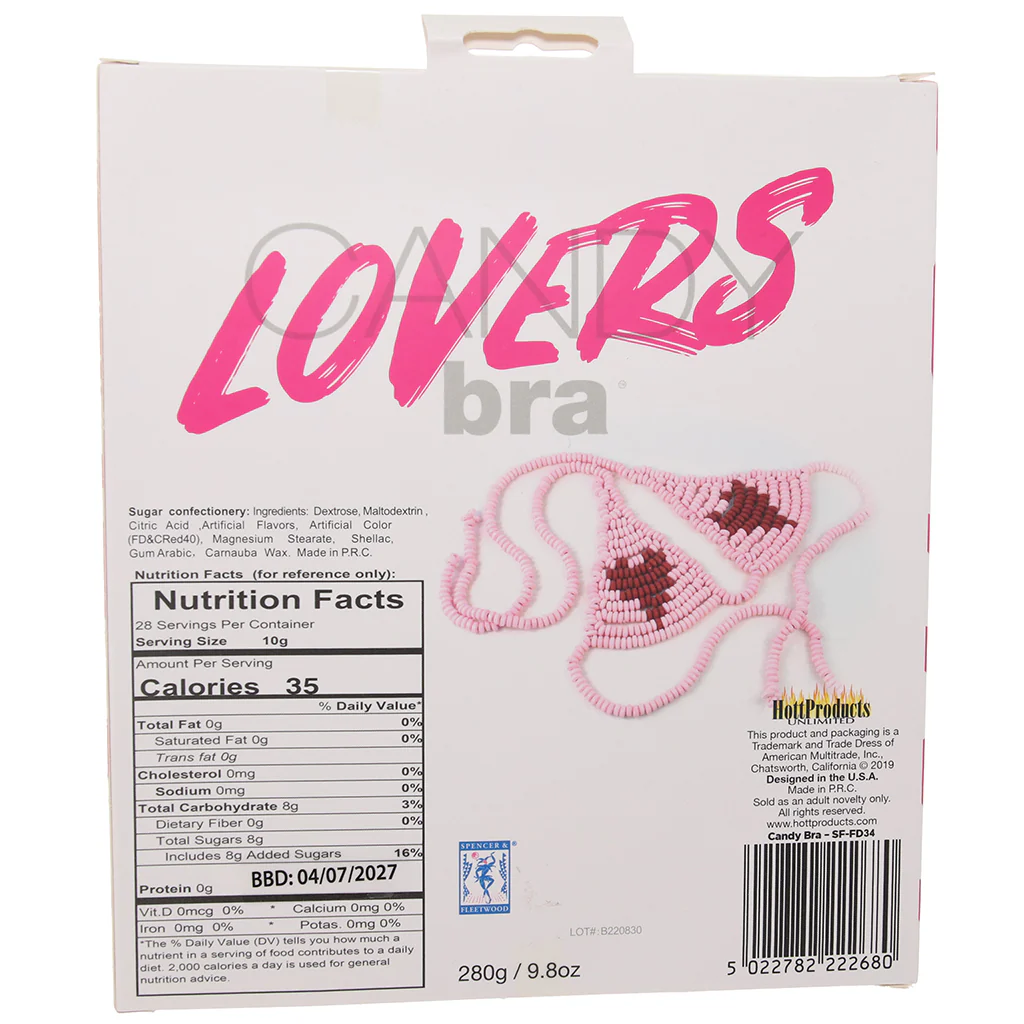 Edible Candy Bra in Lovers - Image 8