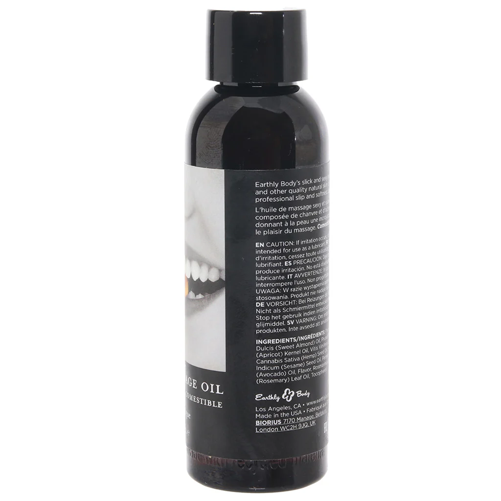 Edible Massage Oil 2oz/60ml in Strawberry - Image 6