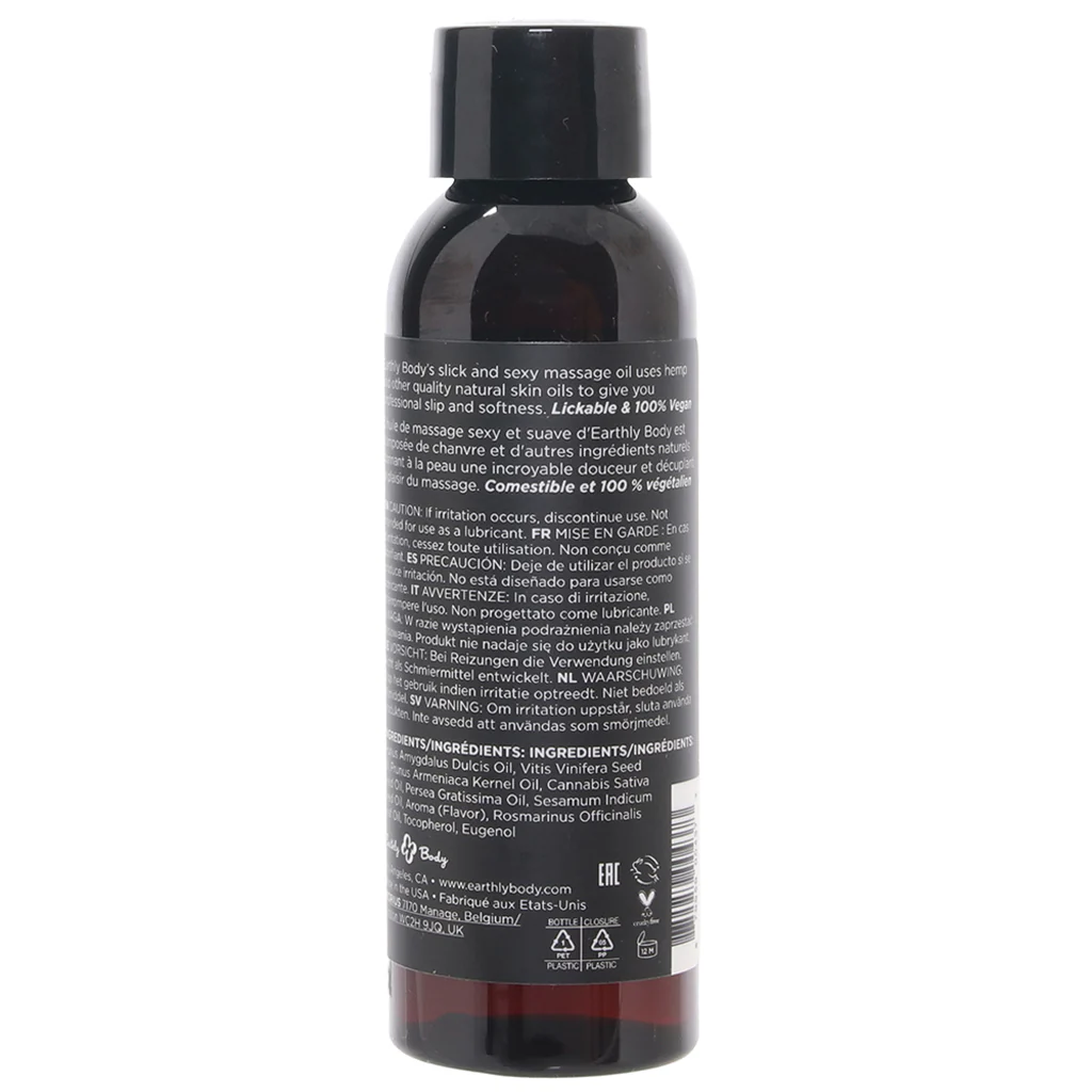 Edible Massage Oil 2oz/60ml in Pineapple - Image 3