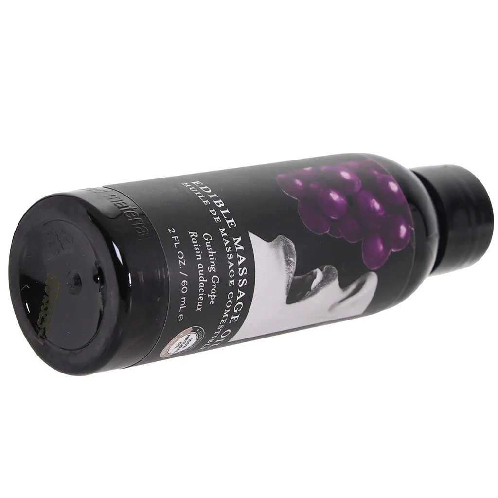 Edible Massage Oil 2oz/60ml in Gushing Grape - Image 6
