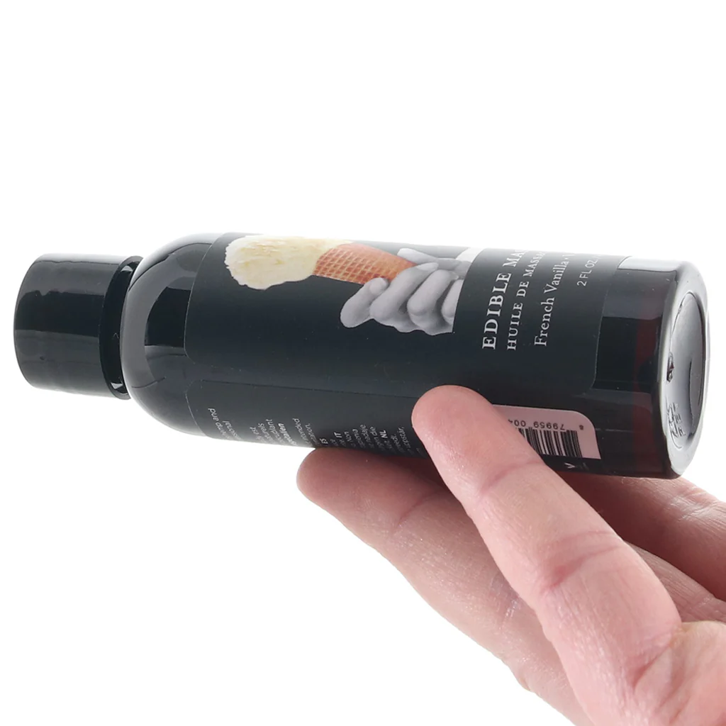 Edible Massage Oil 2oz/60ml in Vanilla - Image 4