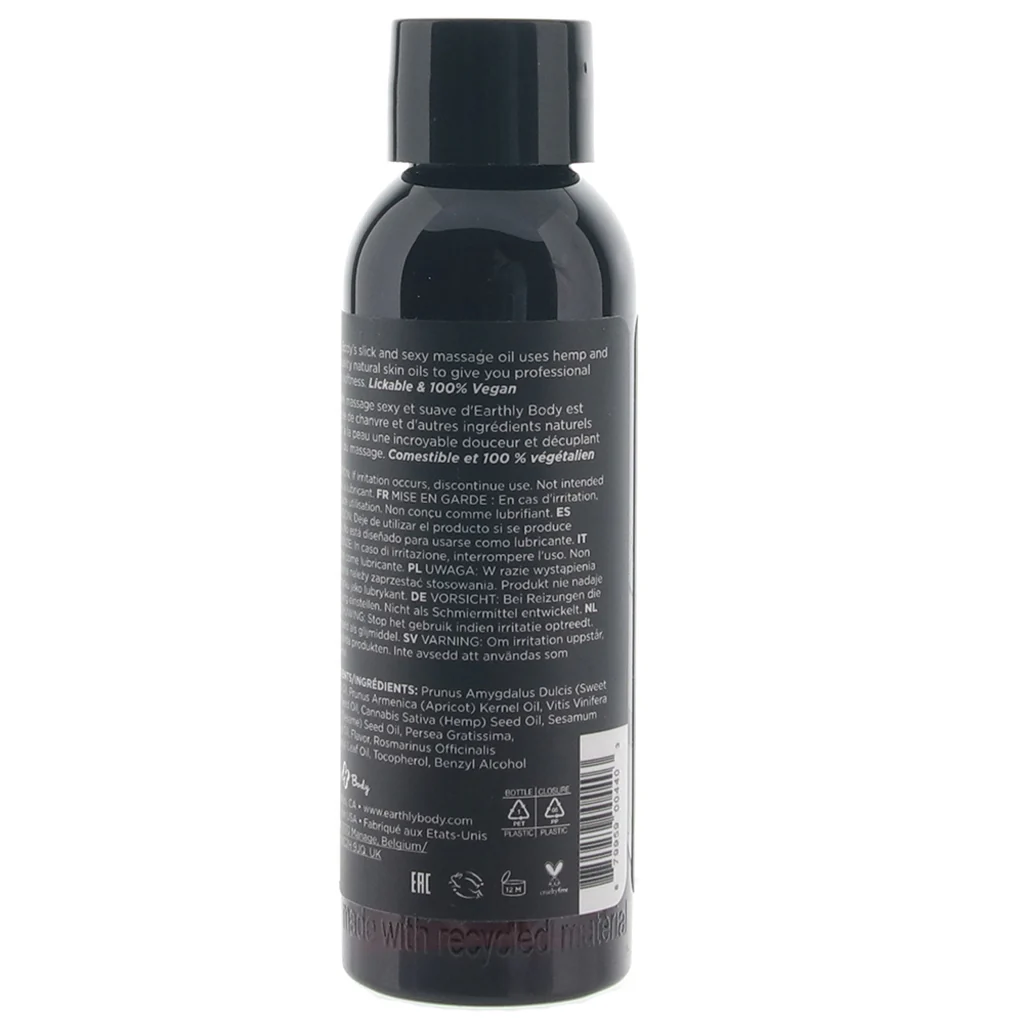 Edible Massage Oil 2oz/60ml in Vanilla - Image 6