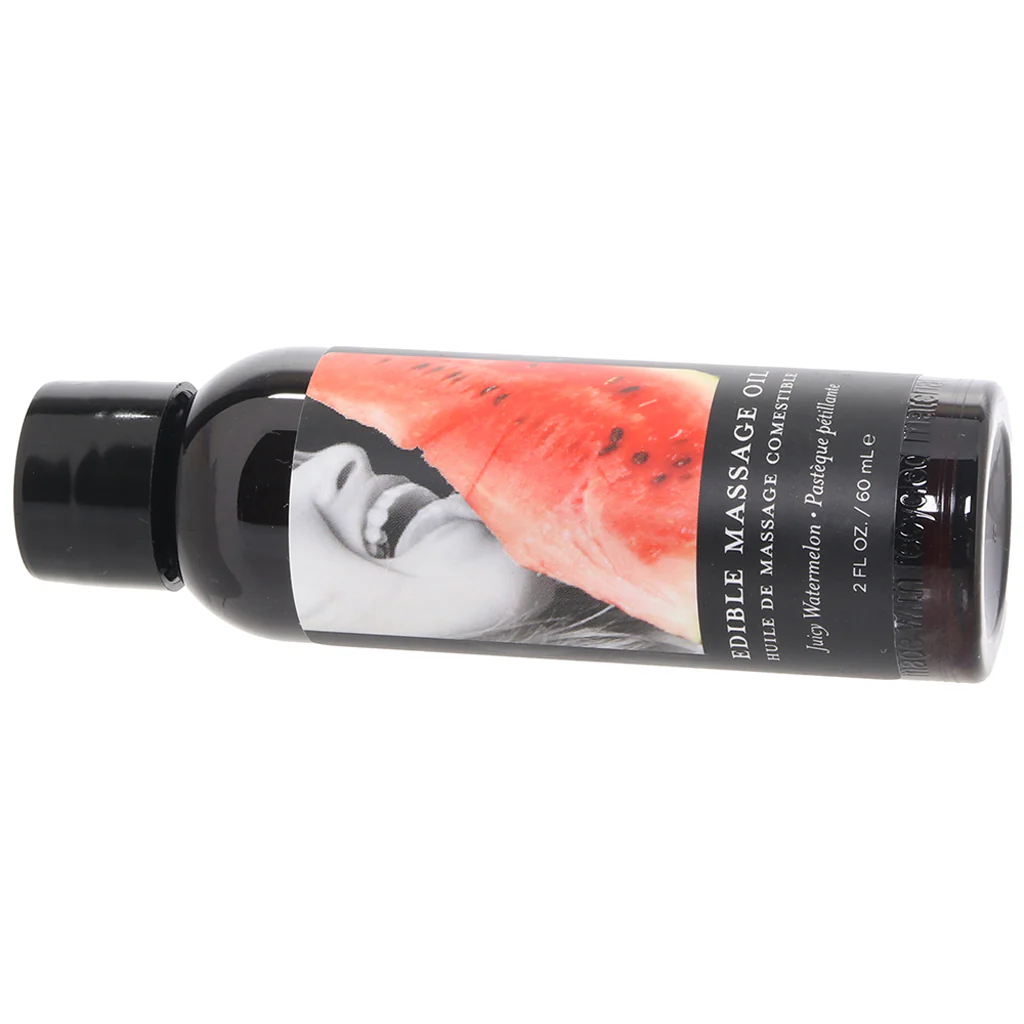 Edible Massage Oil 2oz/60ml in Juicy Watermelon - Image 5