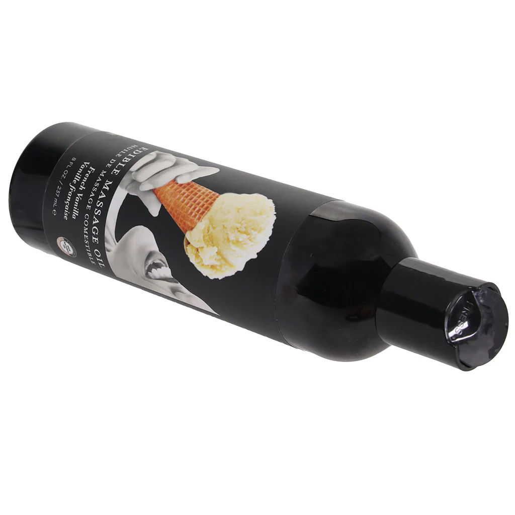 Edible Massage Oil 8oz/236ml in Vanilla - Image 3