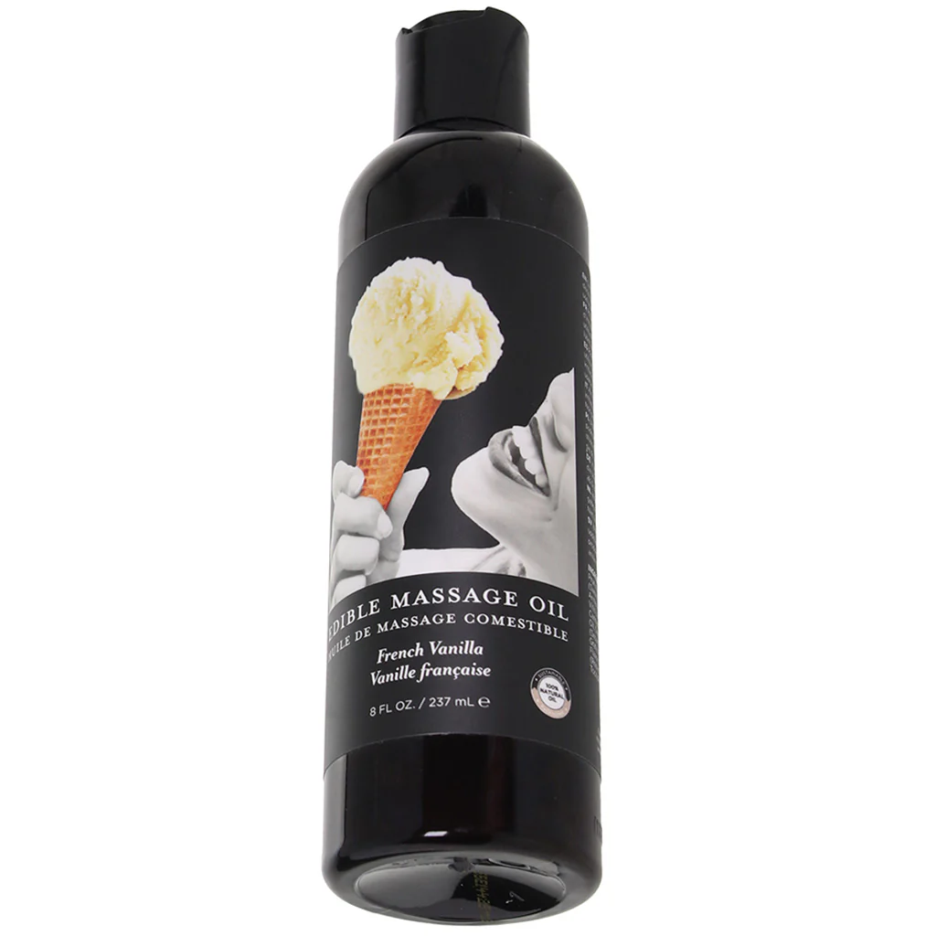 Edible Massage Oil 8oz/236ml in Vanilla - Image 5