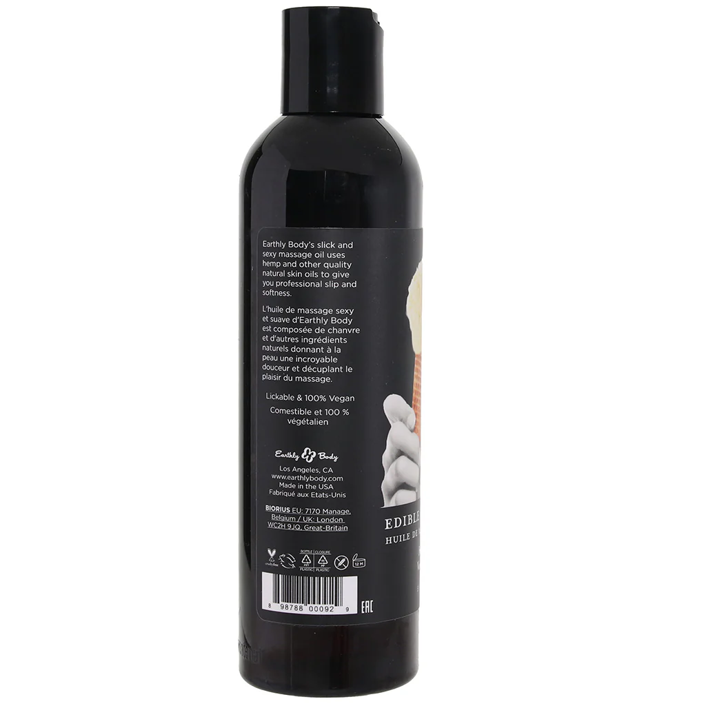 Edible Massage Oil 8oz/236ml in Vanilla - Image 9