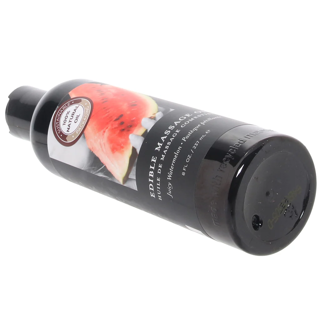 Edible Massage Oil 8oz/236ml in Watermelon - Image 5