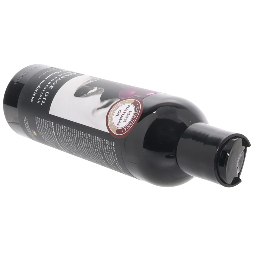 Edible Massage Oil 8oz/236ml in Gushing Grape - Image 2