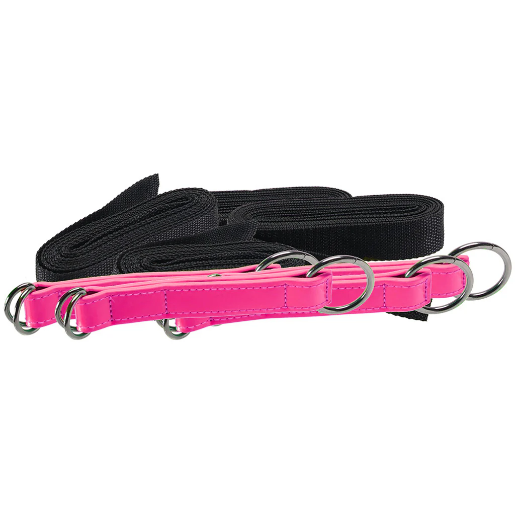 Electra Play Things Bed Restraint Straps in Neon Pink - Image 3