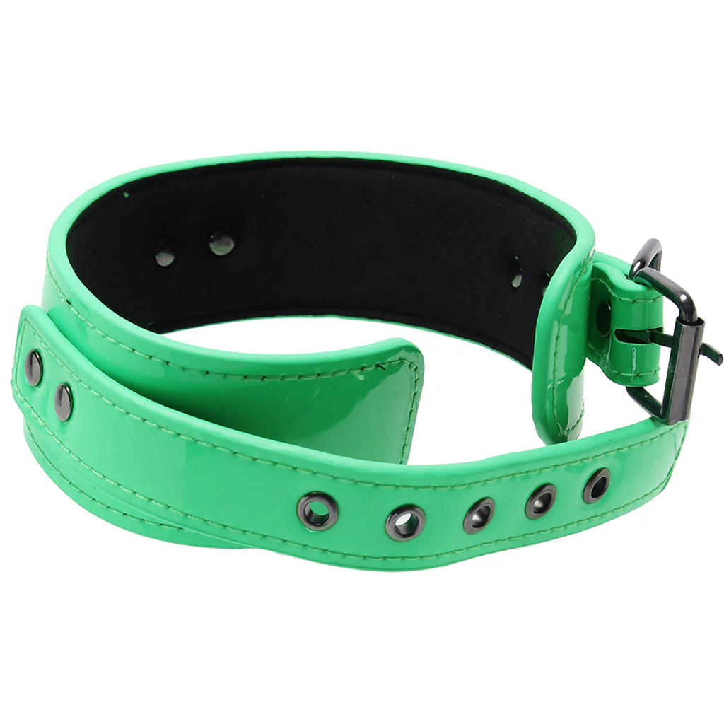 Electra Play Things Collar & Leash in Neon Green - Image 5