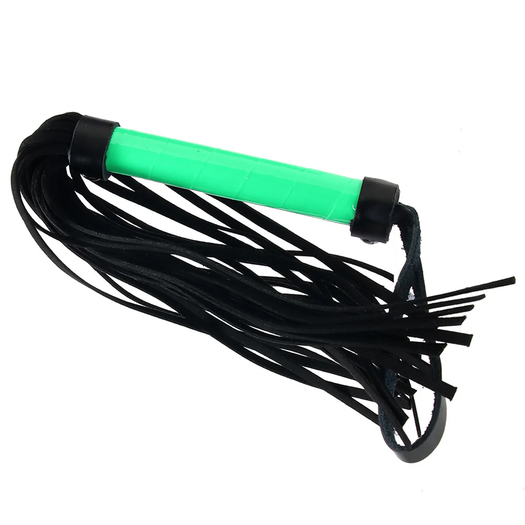 Electra Play Things Flogger in Neon Green - Image 5