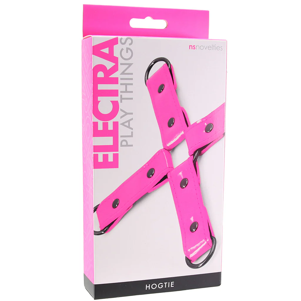 Electra Play Things Hog Tie in Neon Pink - Image 6