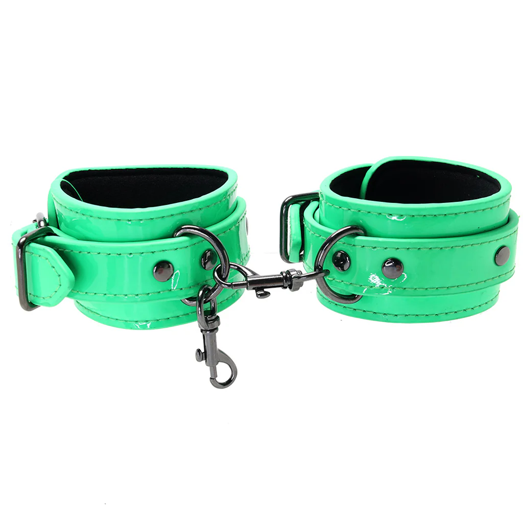 Electra Play Things Wrist Cuffs in Neon Green - Image 5