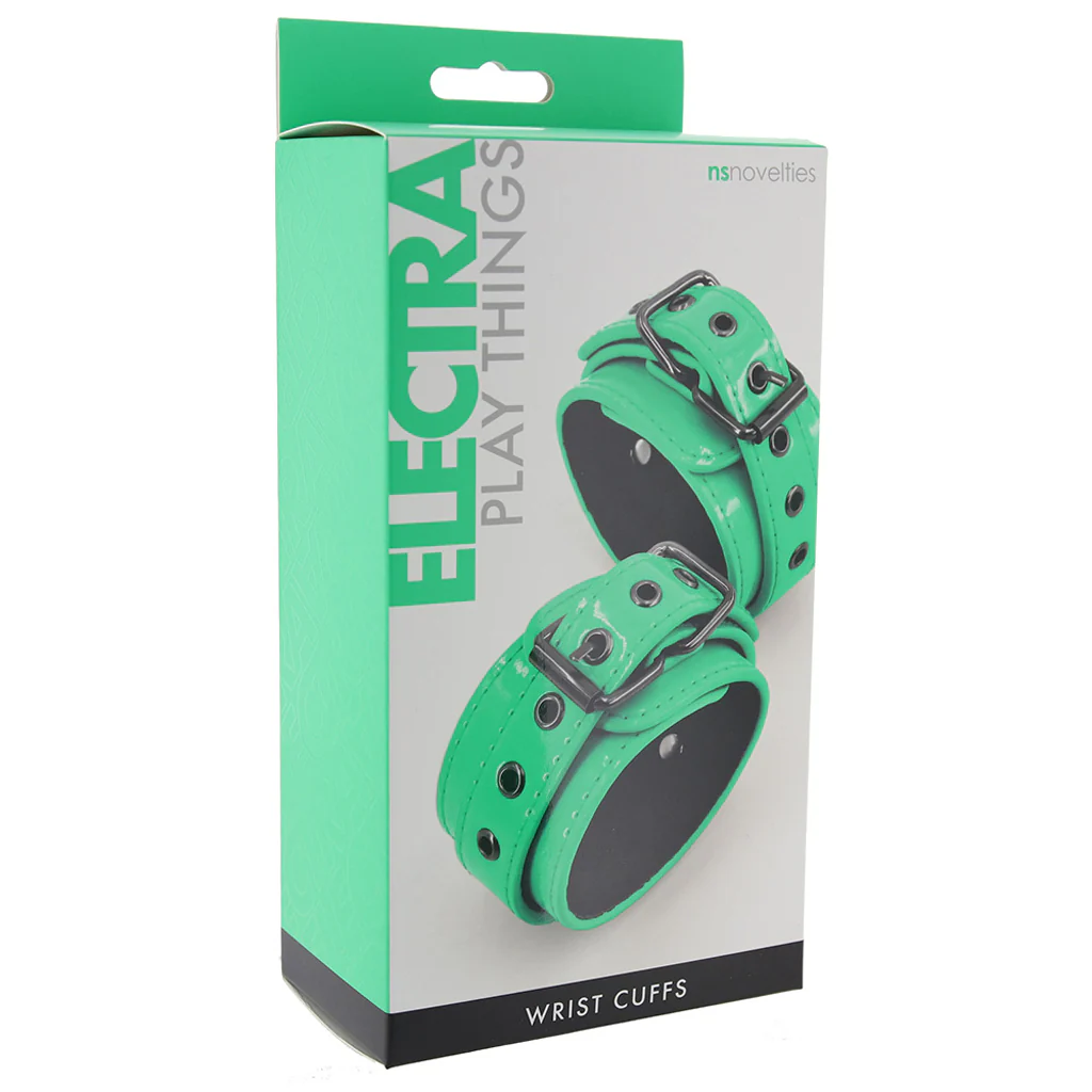 Electra Play Things Wrist Cuffs in Neon Green - Image 6
