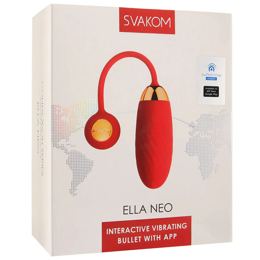 Ella Neo App Controlled Bullet Vibe in Red - Image 9