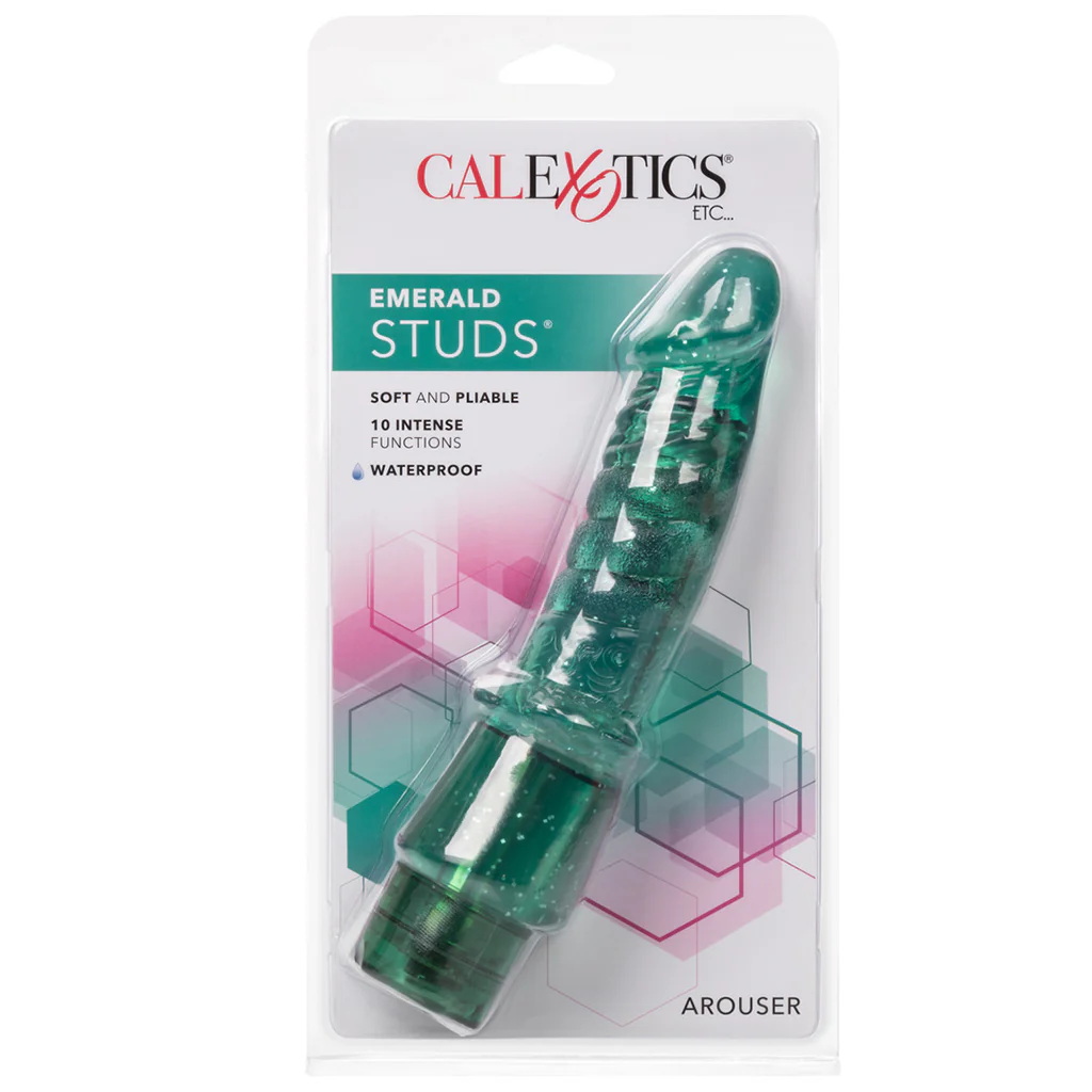 Emerald Studs Arouser Waterproof Vibe - Image 9
