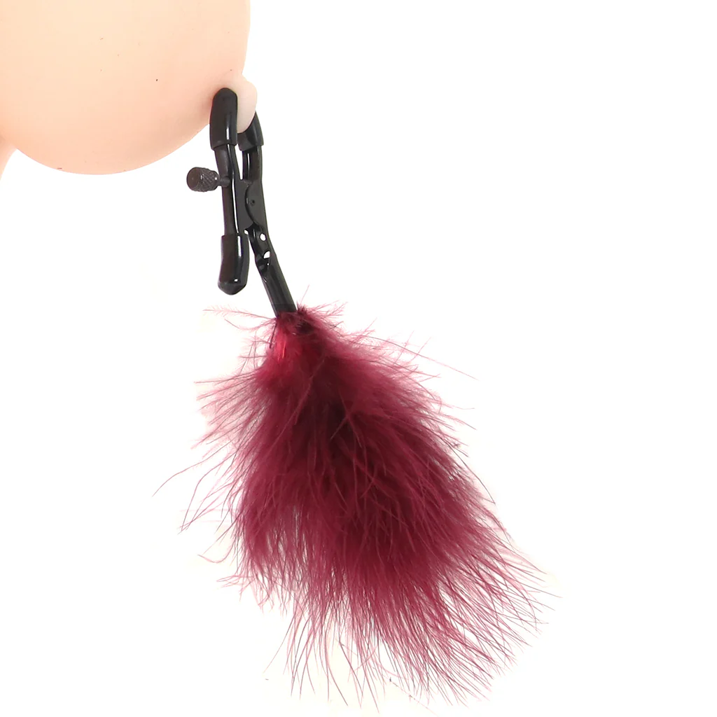 Enchanted Feathered Nipple Clamps - Image 2