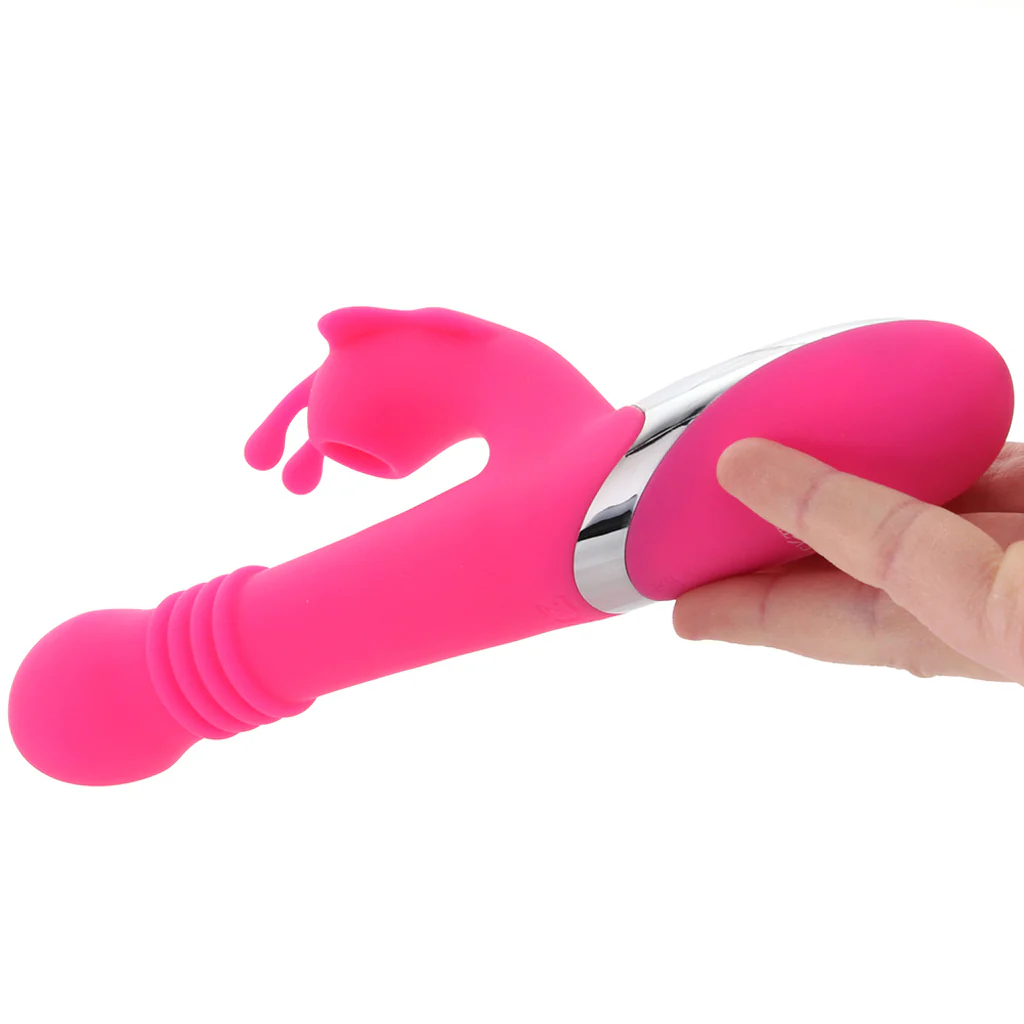 Enchanted Kissing Butterfly Thrusting Suction Rabbit Vibe - Image 4