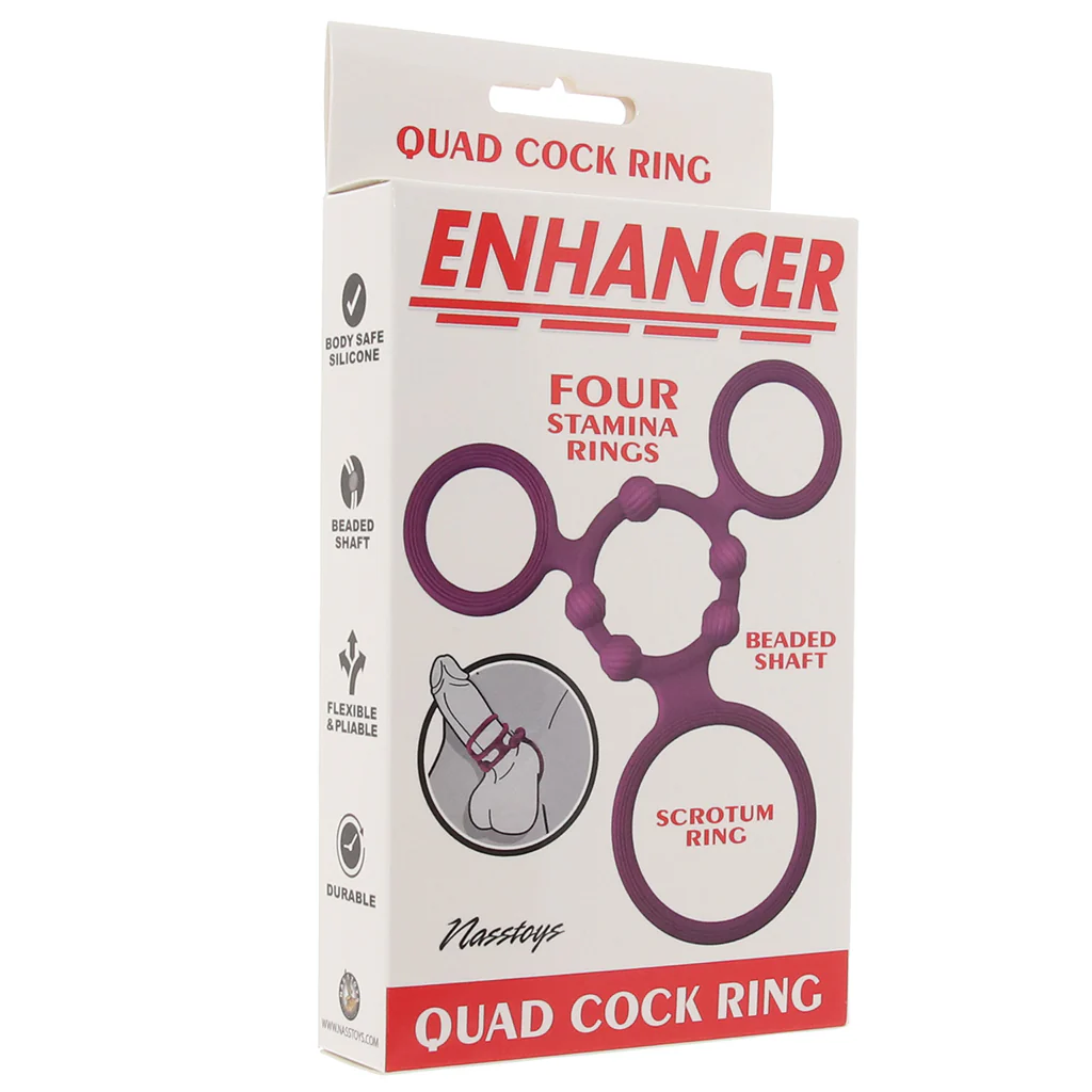Enhancer Quad Cock Ring - Image 9