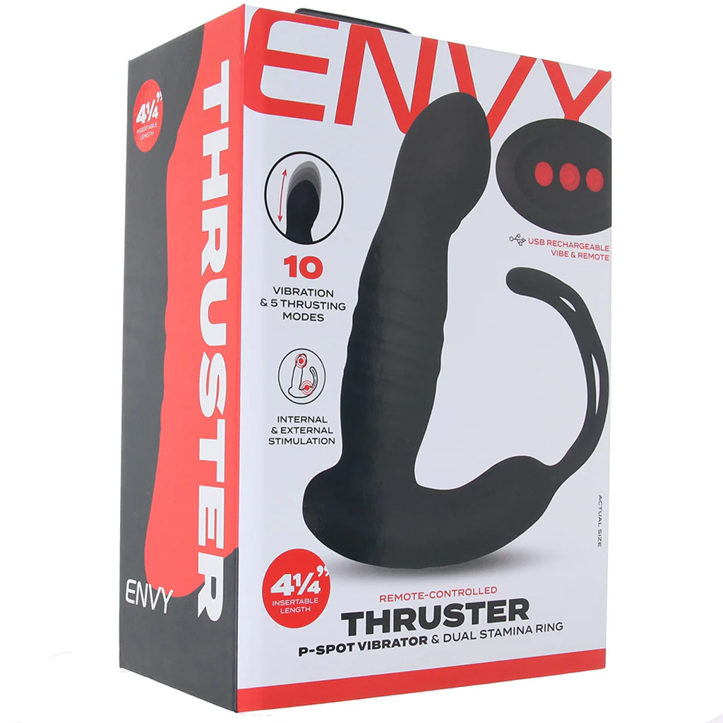Envy Thruster P-Spot Vibe and Dual Ring - Image 6