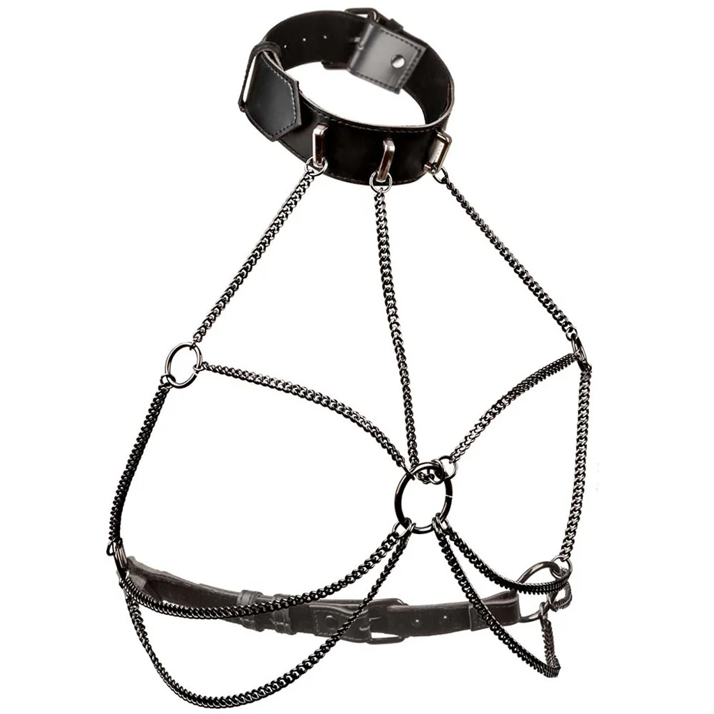 Euphoria Multi Chain Collar Harness XL - Image 2