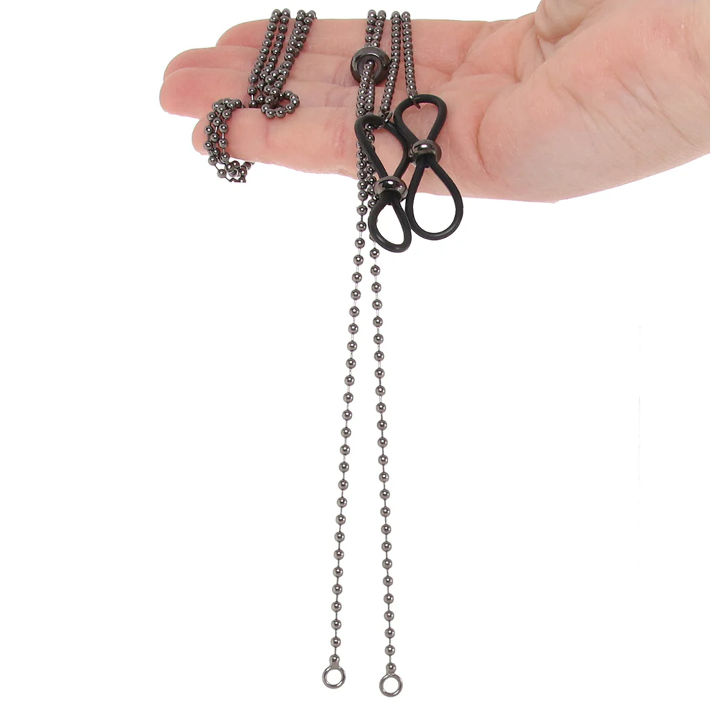 Ex's & Oh's Body Jewelry with Nipple Ties - Image 4