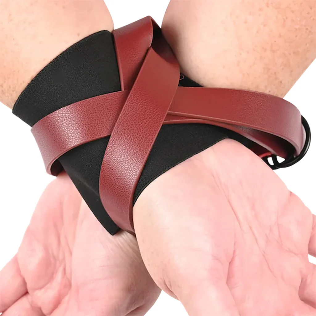 Ex's & Oh's Cross Wrist Cuffs - Image 3