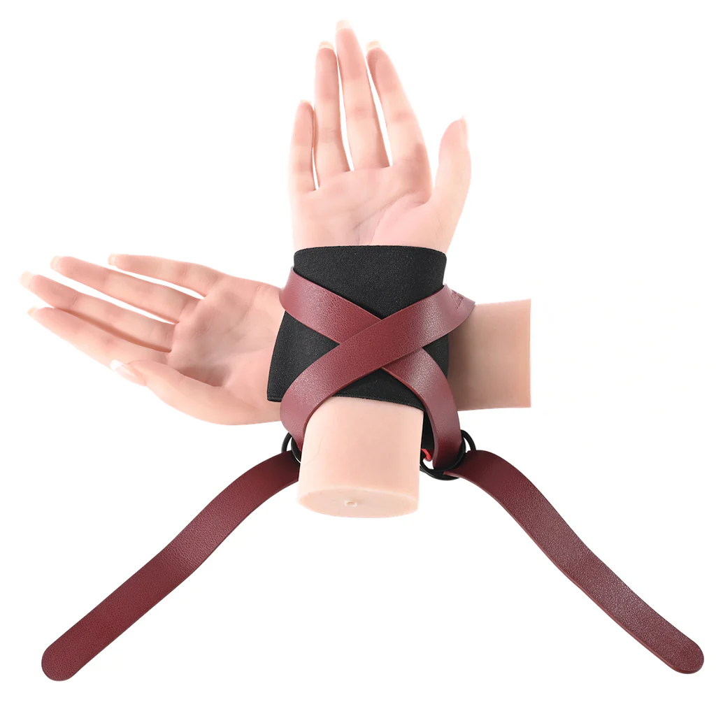 Ex's & Oh's Cross Wrist Cuffs - Image 6