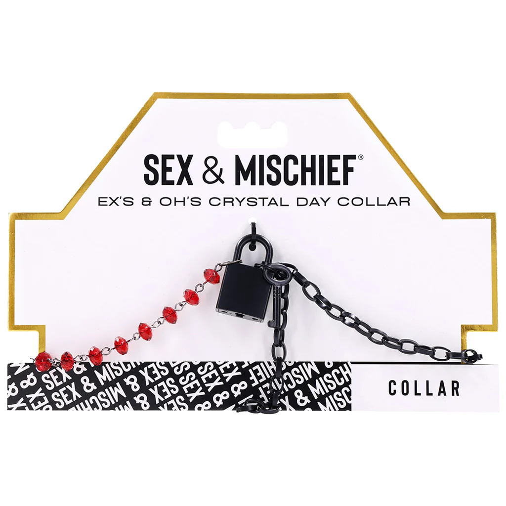 Ex's & Oh's Crystal Day Collar - Image 6