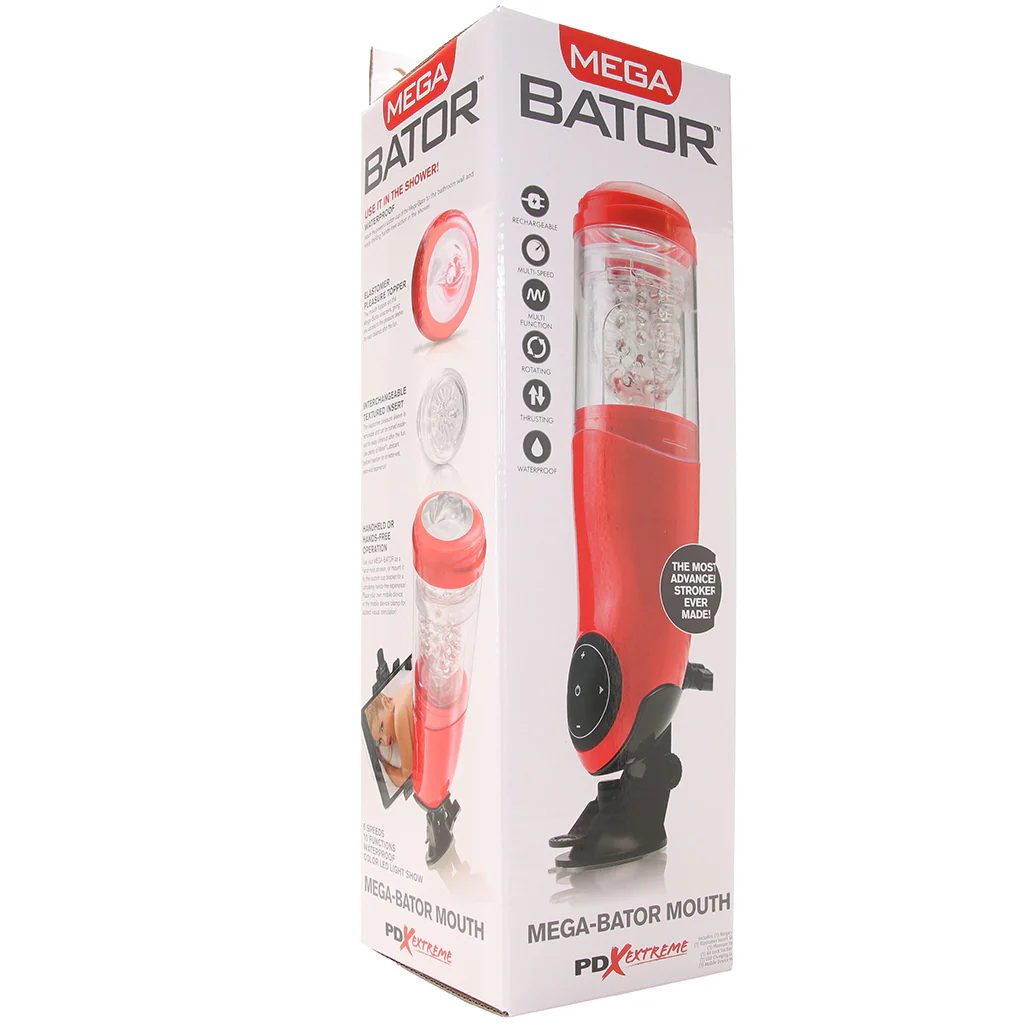 Extreme Mega-Bator Mouth in Red/Clear - Image 9