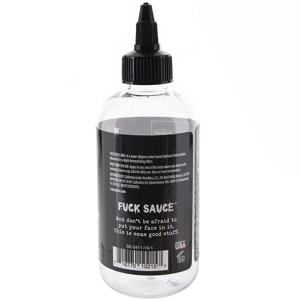 F**k Sauce Anal Numbing Lube 8oz/236.6ml - Image 5