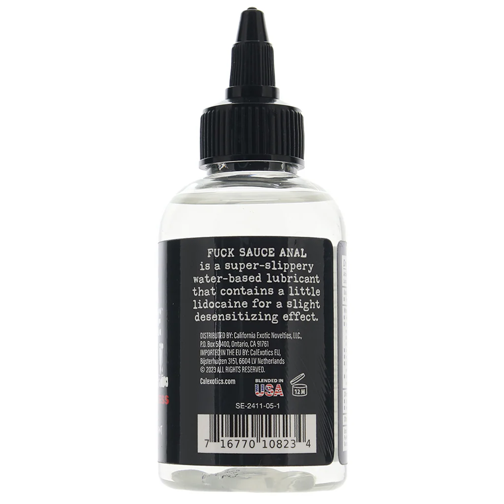 F**k Sauce Anal Numbing Lube 4oz/120ml - Image 6