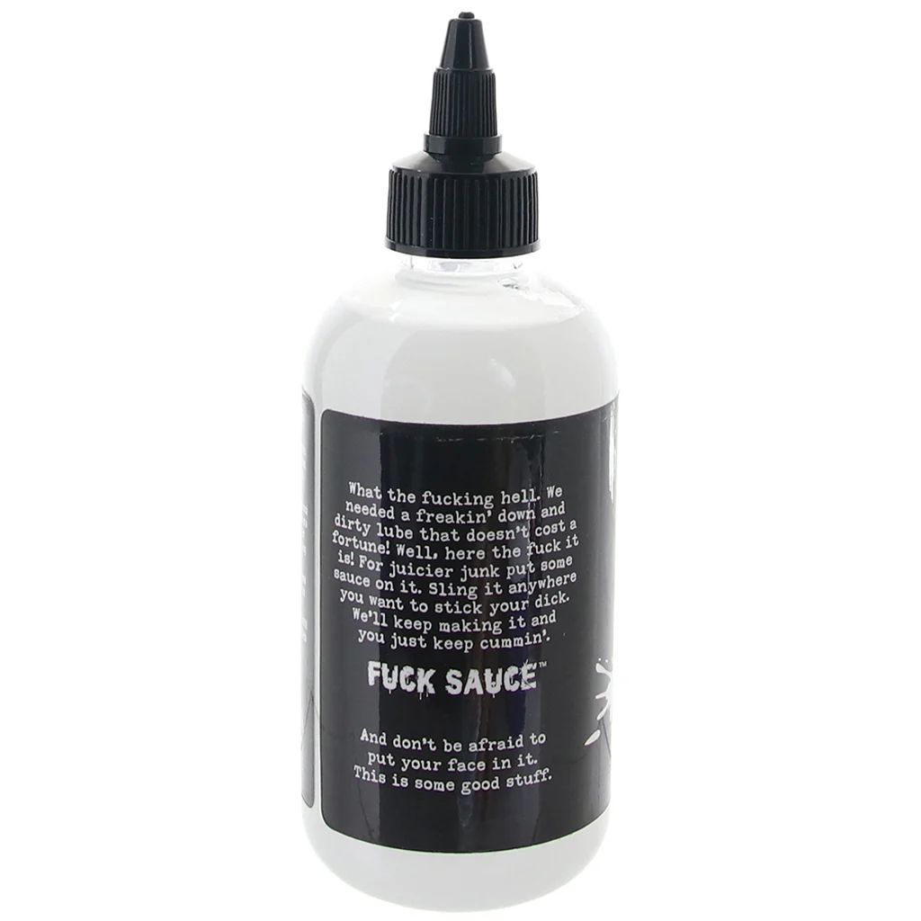 F**k Sauce Cum Hybrid Lube 8oz/237ml - Image 3