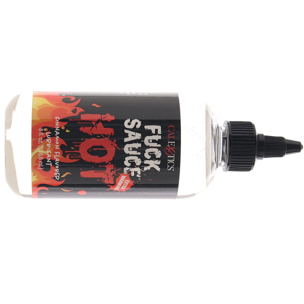 F**k Sauce Hot Warming Cinnamon Lube in 8oz - Image 4