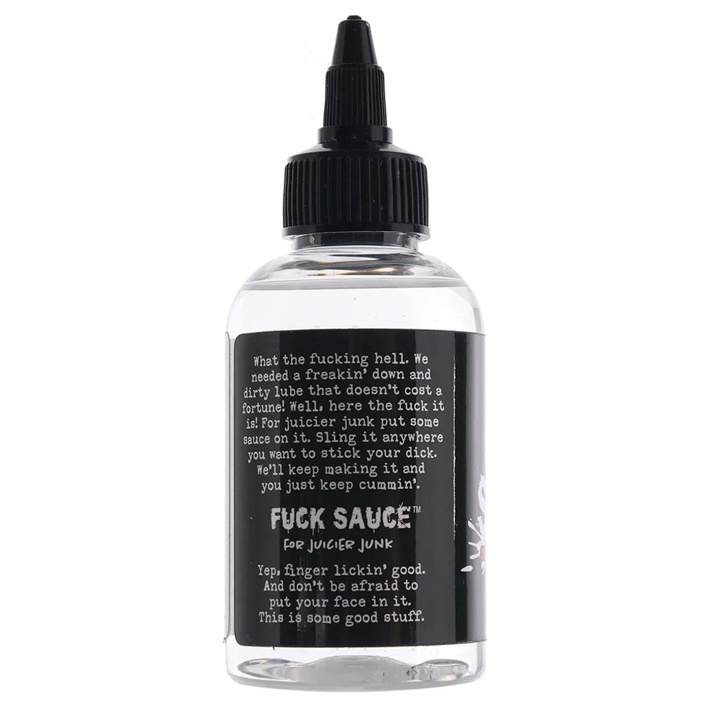 F**k Sauce Keep It Cummin' Water Based Lube in 4oz - Image 3