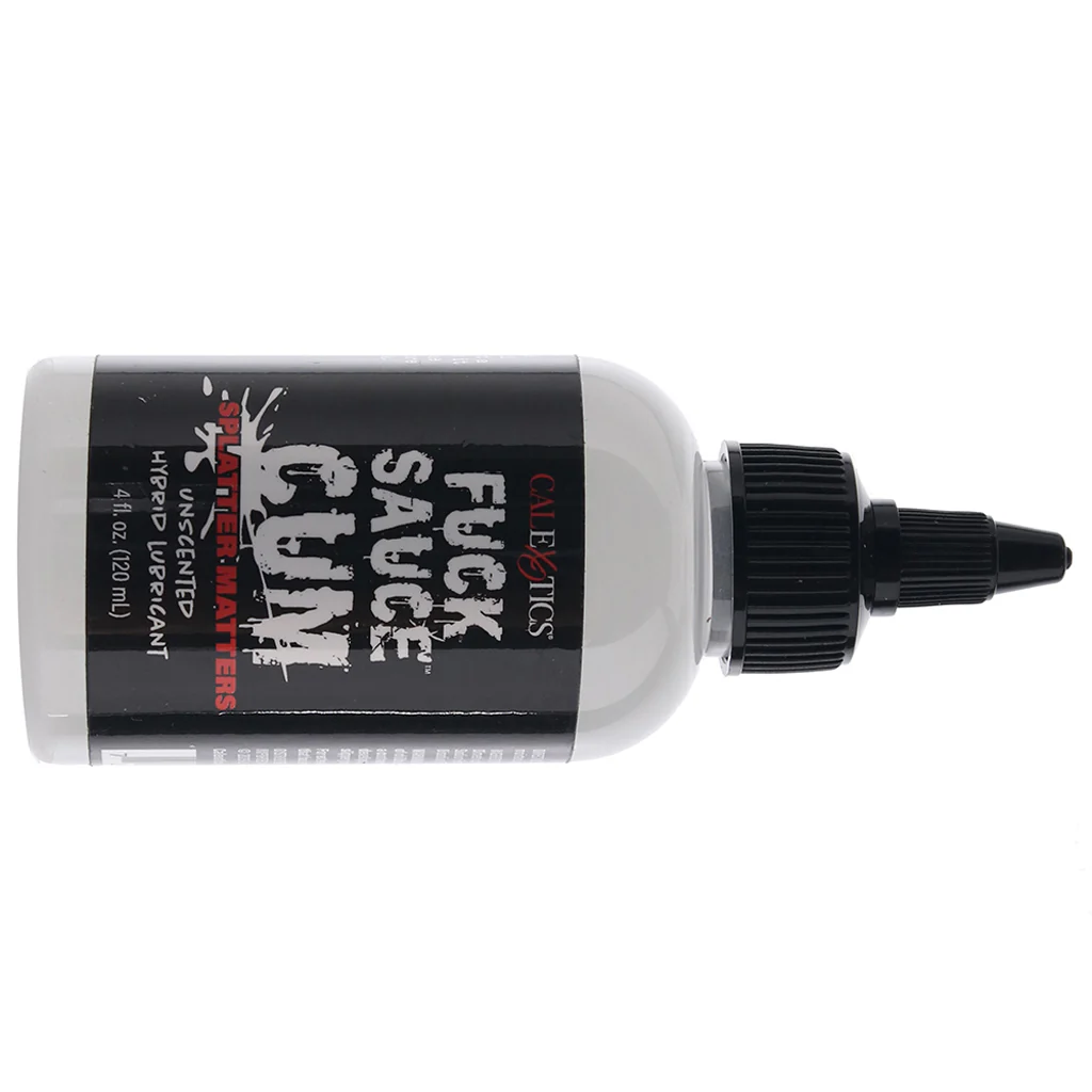 F**k Sauce Splatter Matters Unscented Hybrid Lube in 4oz - Image 5
