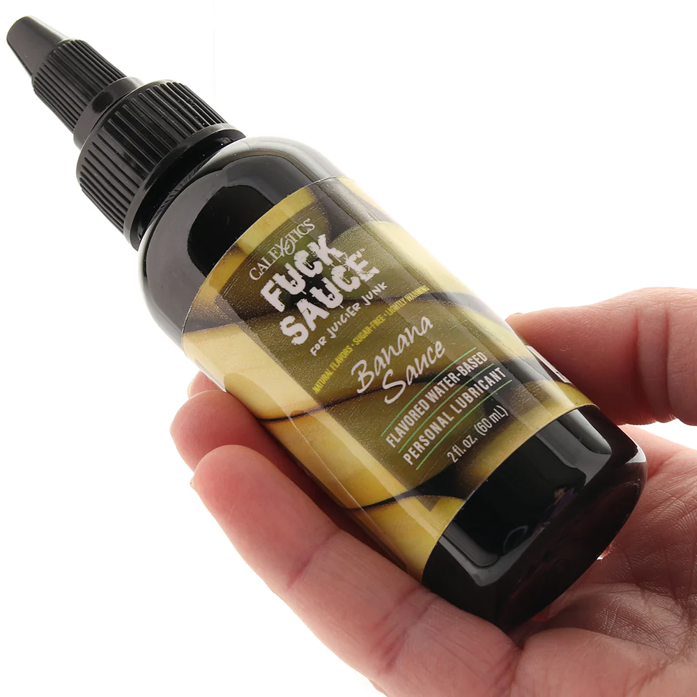 F**k Sauce Water Based Lube 2oz/60ml in Banana - Image 4