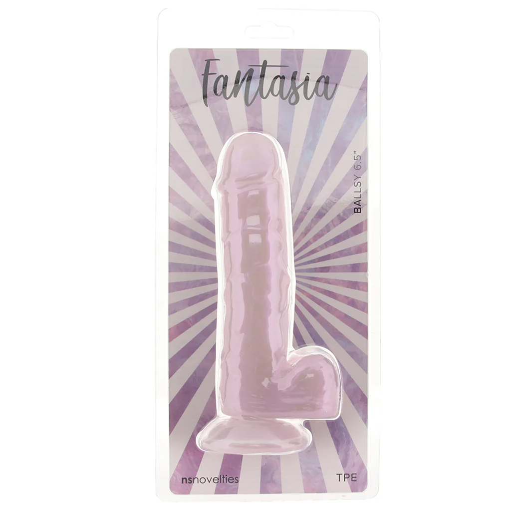 Fantasia 6.5 Inch Ballsy Dildo - Image 6