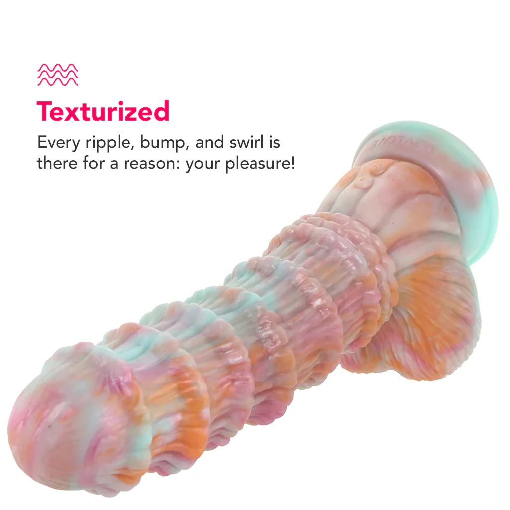 Fantasy 8 Inch Remote Silicone Vibe - Image 2