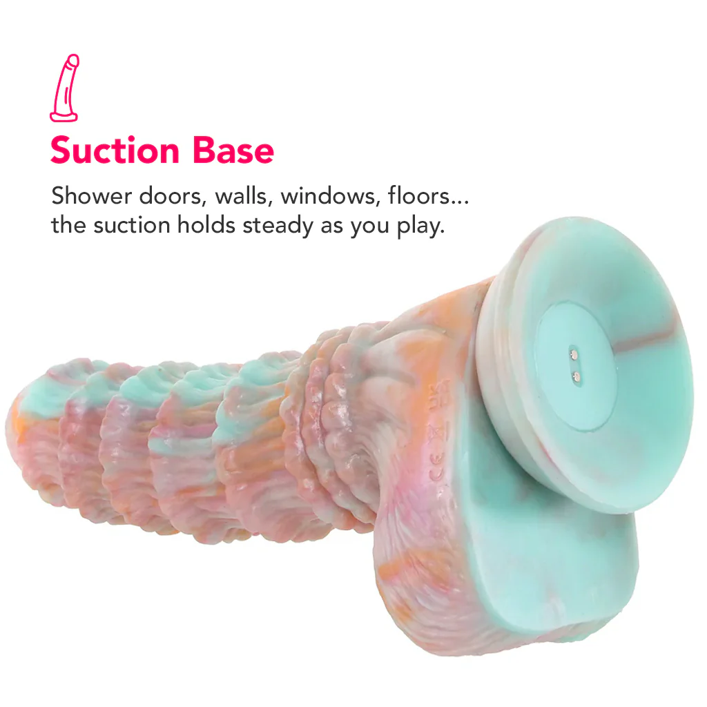 Fantasy 8 Inch Remote Silicone Vibe - Image 5