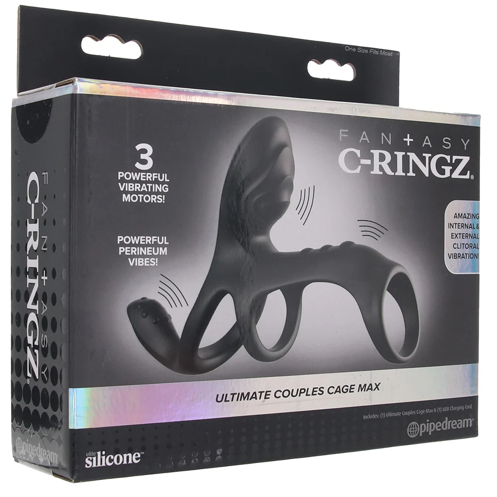 Fantasy C-Ringz Ultimate Couples Cage Max - Image 9