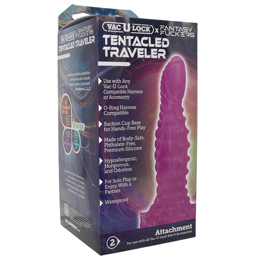 Fantasy F*ckers Tentacle Traveler Vac-U-Lock Dildo - Image 9